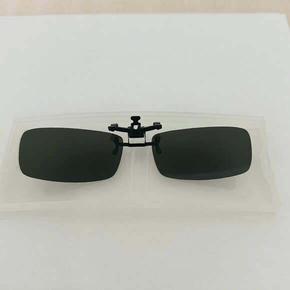 🕶 Polarized Sunglasses Clip Ons Rectangle-shaped - Picture 2 of 7